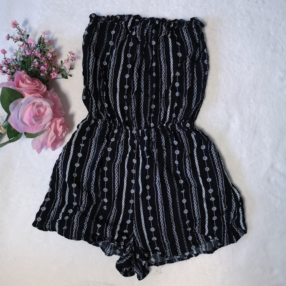 H&M Black Tube Romper